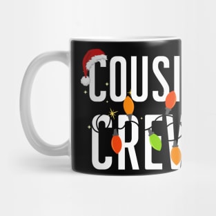 Christmas Cousin Crew Santa Hat Men Women Kids Mug